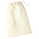 image 1 of Westford Mill Recycled Cotton Stuff Bag - Natural - M Cream | M