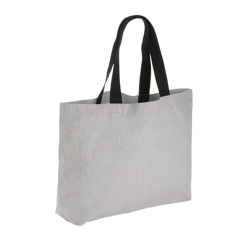 image 1 of XD Collection Impact Aware Large Recycled Canvas Undyed Tote Bag - Grey - One Size | Grey