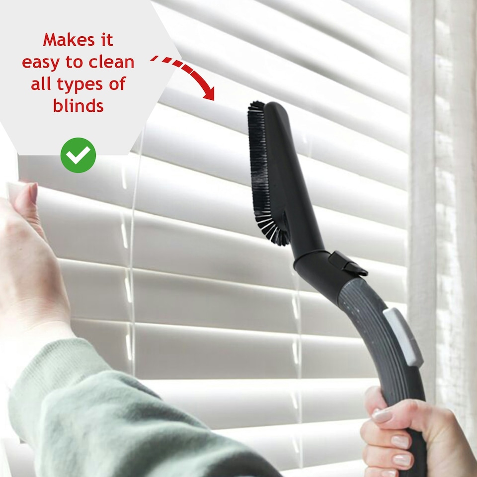 image 1 of SPARES2GO Soft Dusting Brush for Shark Rotator DuoClean Lift-Away Vacuum Swivel Tool 35mm