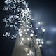 image 9 of 5.4m White LEDs Green Garland Wire Light Christmas Decoration with Timer