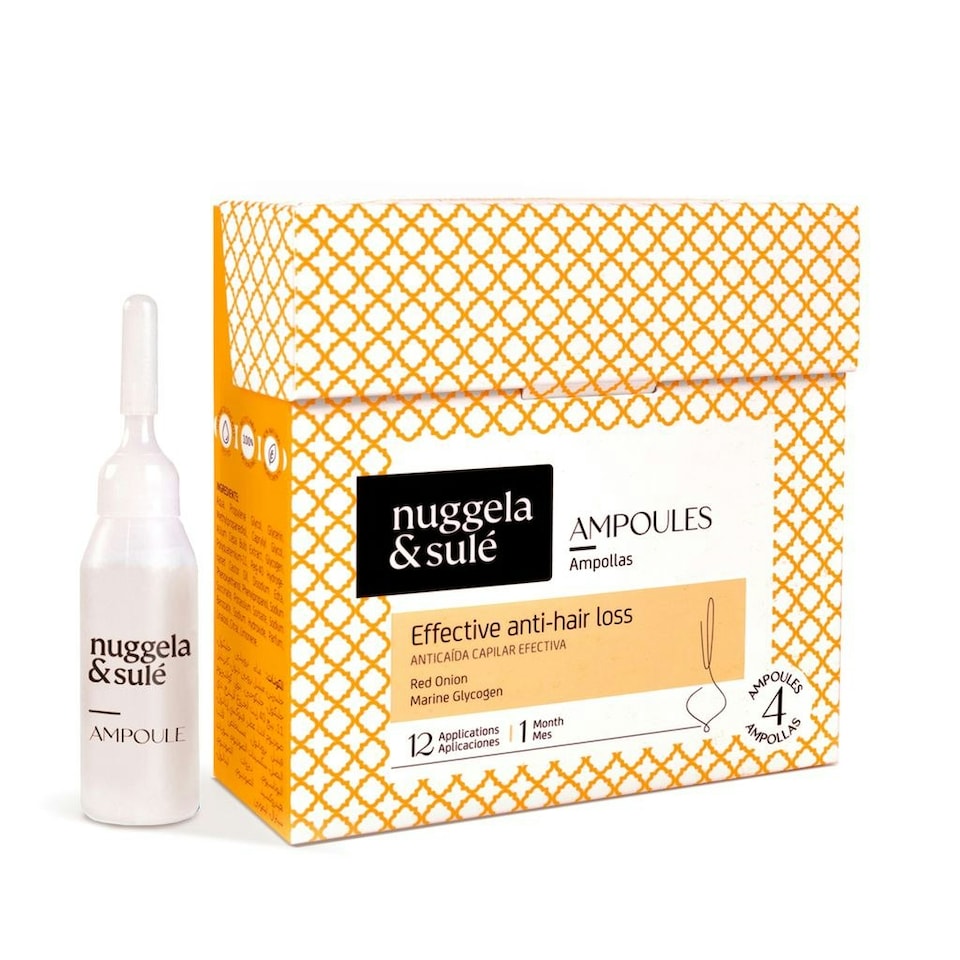 image 1 of Nuggela & Sulé Effective Anti-Hair Loss Ampoules (4 x 10 ml)