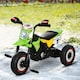 image 6 of HOMCOM Toddler Pedal Tricycle Ride-On Learning Music Lights 18-36 Months Green