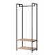 image 1 of Scala Open Wardrobe with 2 Shelves Brown | Oak / Natural