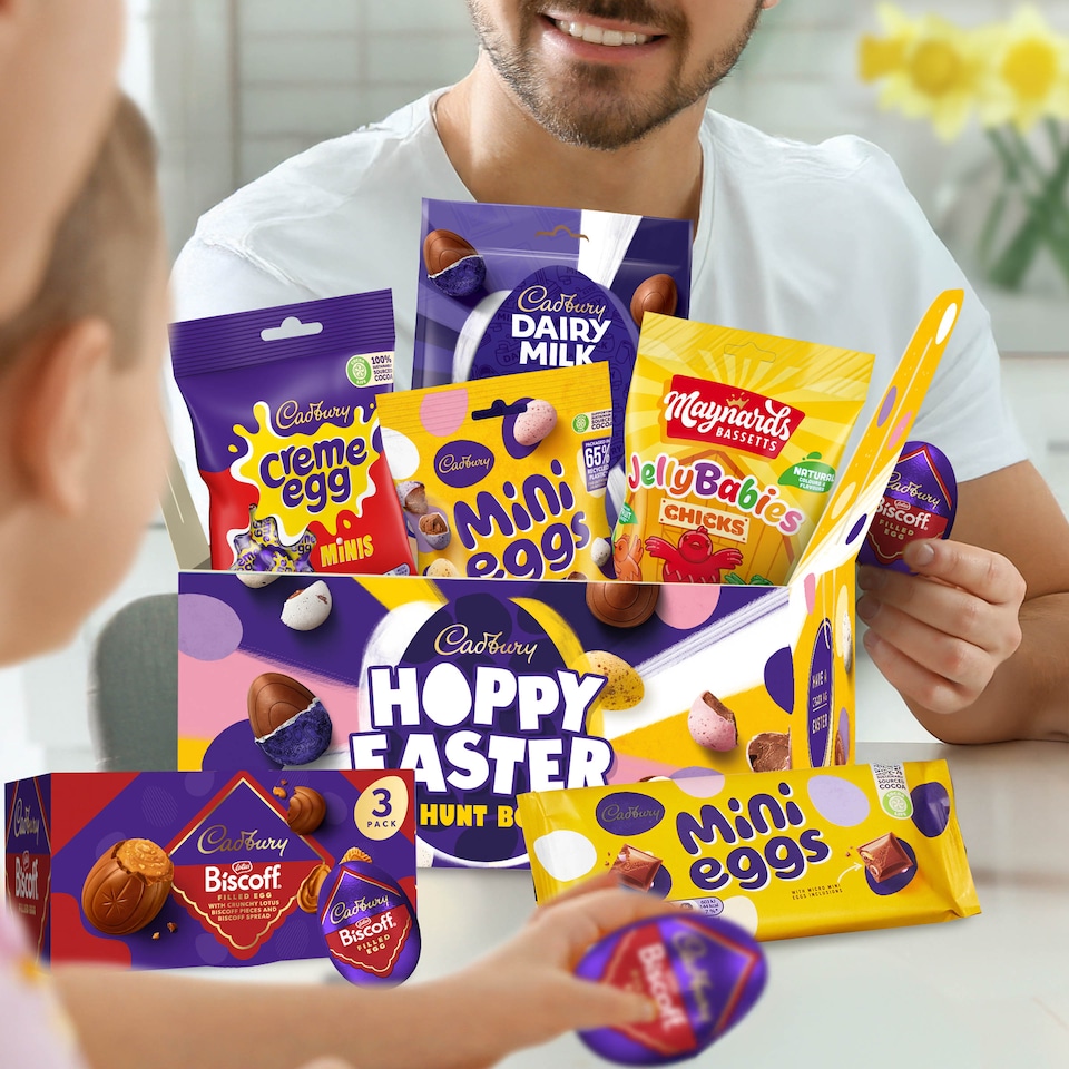 image 1 of Cadbury Chocolate Easter Egg Hunt Gift Box