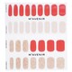 image 2 of Nail Sticker (pink) - # Brillante Rose Nail - 32pcs Pink