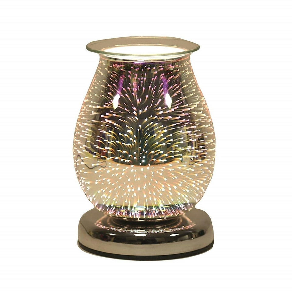 image 1 of Aroma Electric 3D Oval Wax Melt Burner 16cm - Burst | Multi