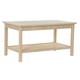 image 1 of Centre Table DKD Home Decor 90 x 50 x 46 cm Natural Aluminium MDF Wood N/A
