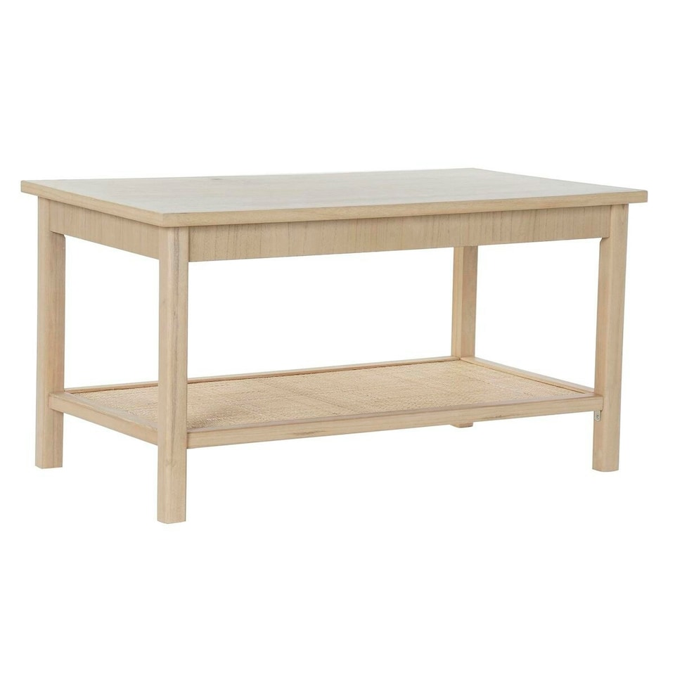 image 1 of Centre Table DKD Home Decor 90 x 50 x 46 cm Natural Aluminium MDF Wood N/A