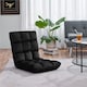 image 1 of Yaheetech Lazy Sleeper Recliner with 14 Adjustable Positions and Backrest Black