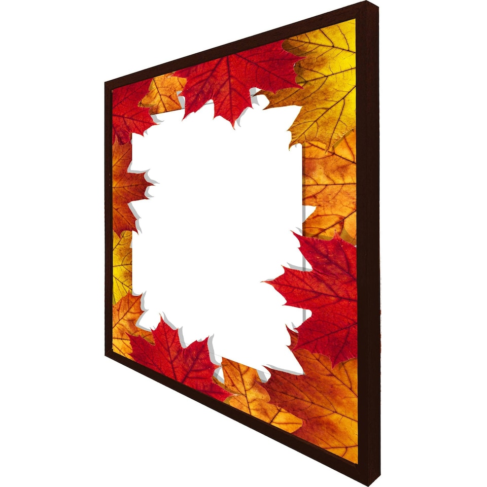 image 1 of Autumn border (Picture Frame) Black | S