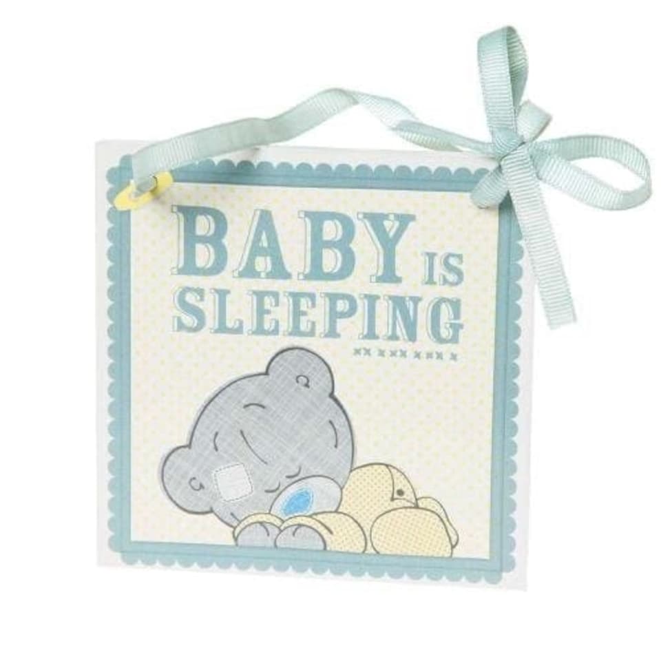 image 1 of Tiny Tatty Teddy Baby is Sleeping Wall Plaque