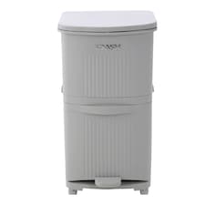 Living and Home 36L 2-Tier Dry Wet Separation Trash Bin | Grey