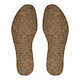 image 2 of BIRCH Cork Insoles One Size - Trim to Fit Mouldable Comfort Support | Brown