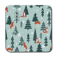 Fir-trees snow (coaster)