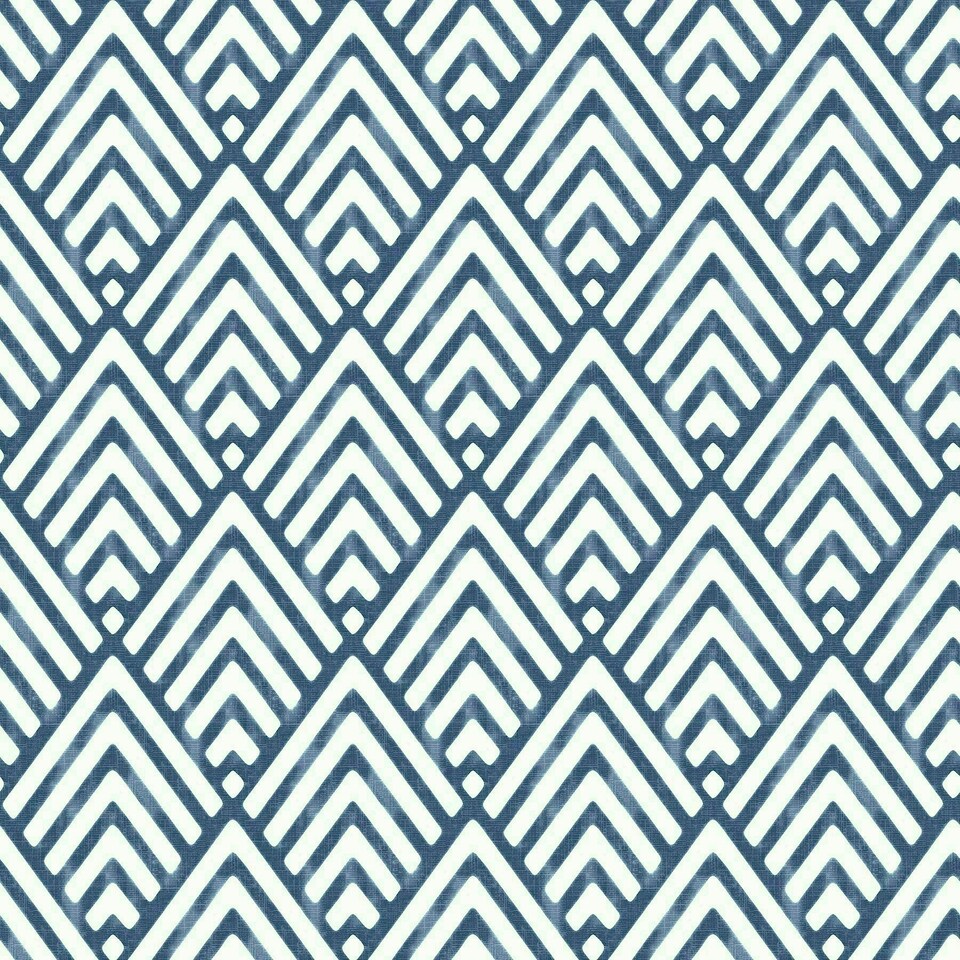 image 1 of NuWallpaper NU1701 Arrowhead Peel & Stick Wallpaper, Deep Blue Multi
