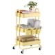 image 1 of Vonhaus Storage Trolley 3 Tier Bathroom & Kitchen Storage