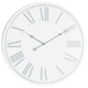 image 1 of Hill Interiors Flemings Wall Clock - White - 49cm x 4cm x 49cm