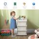 image 6 of HOMCOM Kids Storage Units with Drawers Chest Dresser Tower 