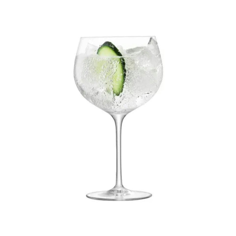 image 1 of LSA Set of 4 Stemmed Balloon Gin Glasses 680ml Clear | Multi | 4