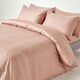 image 3 of Homescapes Taupe Beige Egyptian Cotton Satin Stripe Flat Sheet 330 TC, Super King Cream | Super King