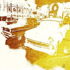 Cool Cars (Canvas Prnit) 44" x 30"