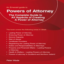 Emerald Guide To Powers Of Attorney