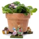 image 1 of Beatrix Potter Plant Pot Feet Full Colour Set 3 Multi
