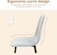 image 3 of Alivio Set of 4 Velvet Dining Chairs Fabric Upholstered seat (Grey)