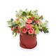 image 2 of Blush Blooms in a Pink Hat Box
