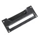 image 2 of Hammer & Tongs Filing Cabinet Drawer Pull with Card Frame - W130mm x H50mm - Black Black