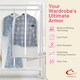 image 3 of 10 x Caraselle Peva Dress Covers Soft Touch Fabric (Approx. 128 x 60cms) Clear