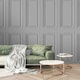 image 2 of The Design Library Dimension Wood Panel Wallpaper - Grey - 10m x 53cm | Grey