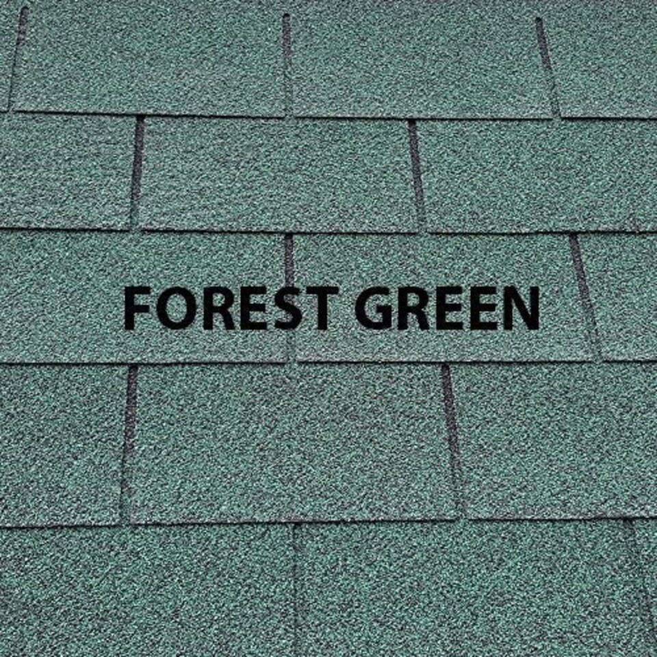 image 1 of Felt Shingle Roof Car Port 3 Post - Wood - L350 x W434 cm - Light Green Green