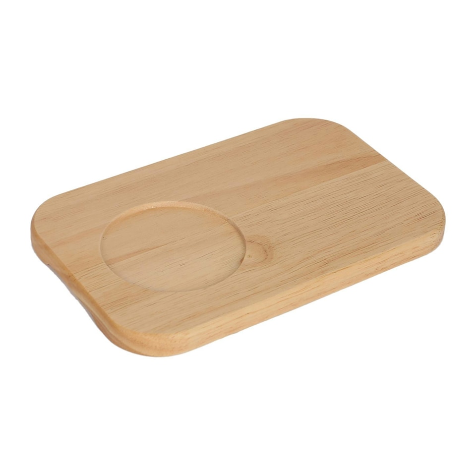image 1 of Argon Tableware Wooden Chopping Board - 23cm x 15cm Brown