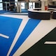 image 2 of 2 Metre Wide Exhibition Quality Ribbed Heavy Duty Black Carpet Runner