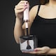 image 3 of Envie Makeup Brush Cleaner & Dryer with UV Disinfection Light, White N/A