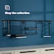 image 7 of Hanging Dish Drainer Black