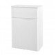image 1 of Bathroom Back to Wall WC Toilet Unit 500mm Wide - Gloss White- (Arch) | White | White | 1