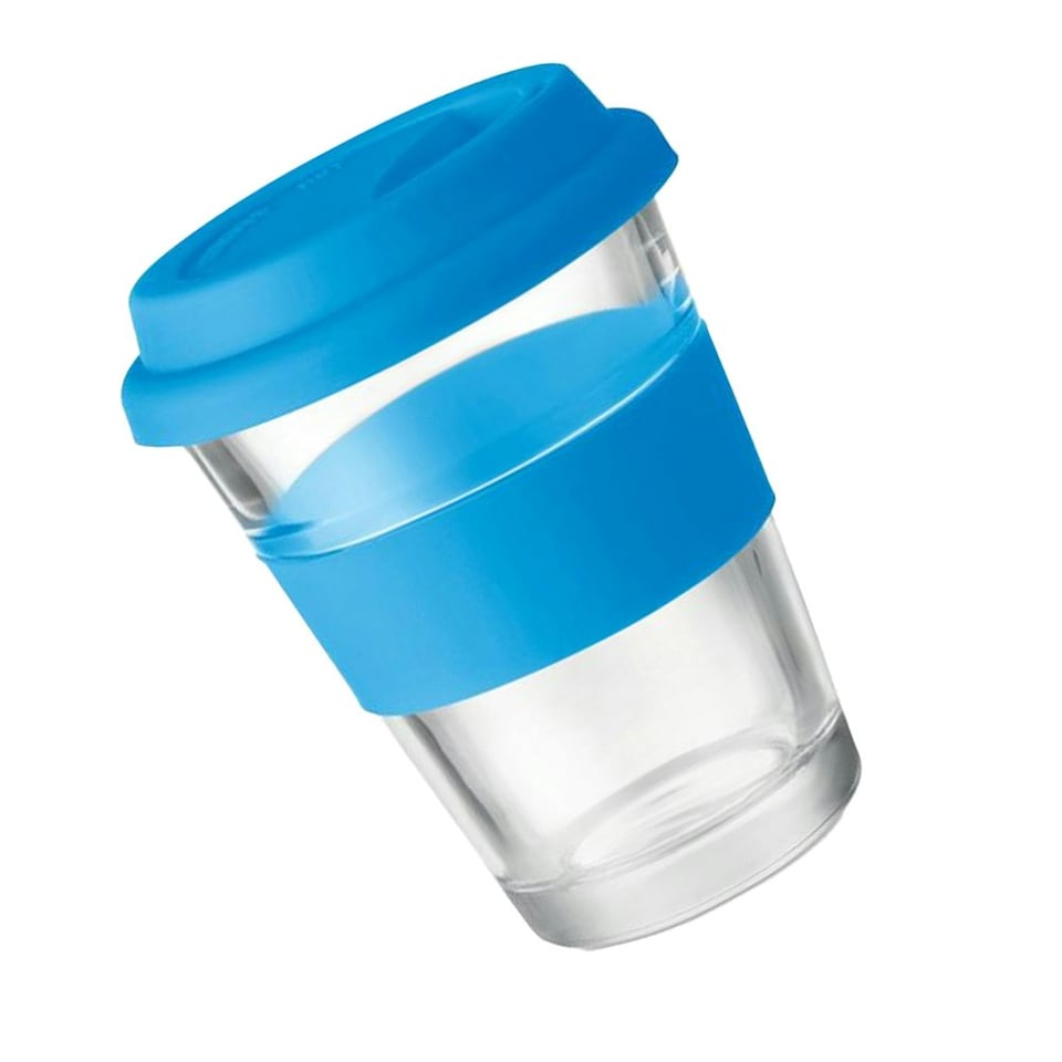 image 1 of MidOcean Astoglass Glass 350ml Tumbler - Blue - One Size | Blue | 1