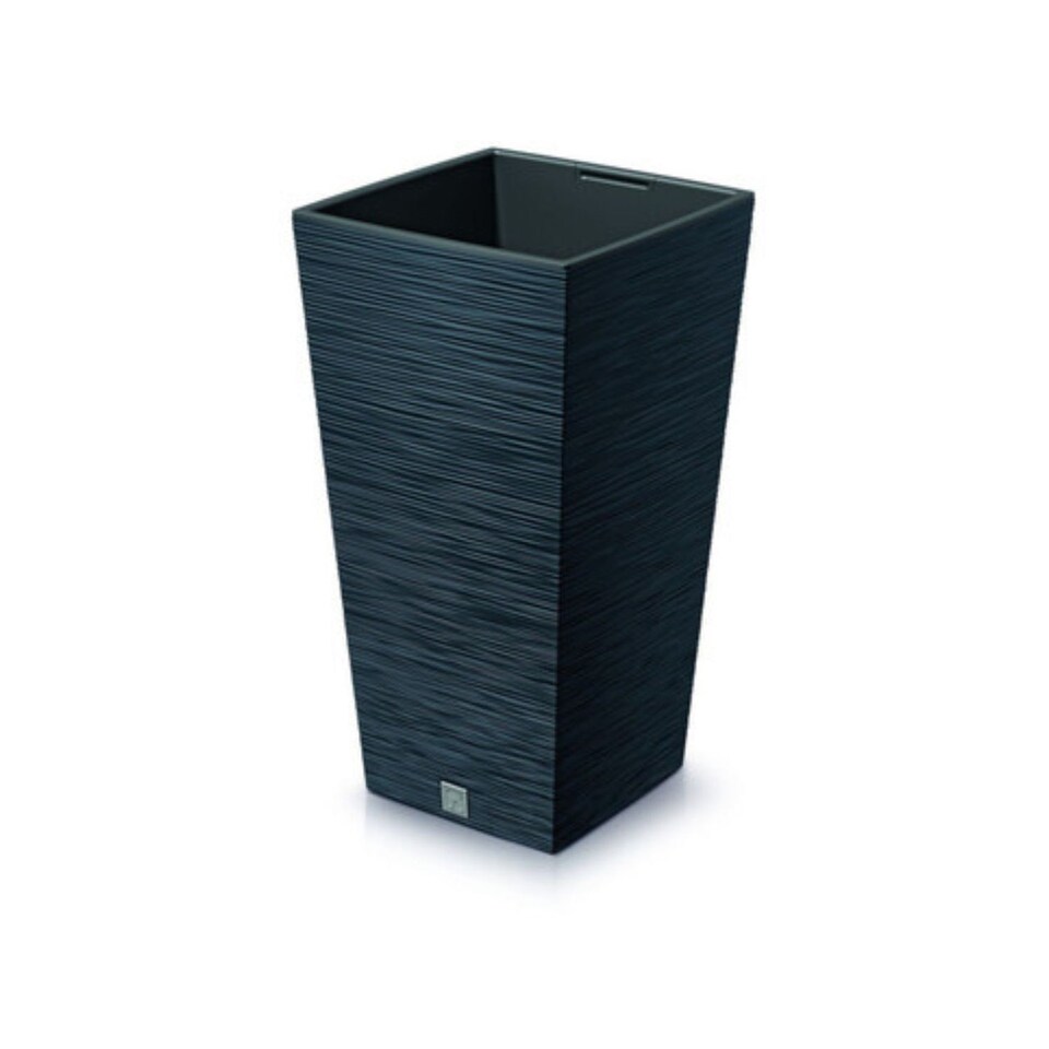 image 1 of FURU Square Tall Planters with Inserts - 45x24x24 cm | Black | 1
