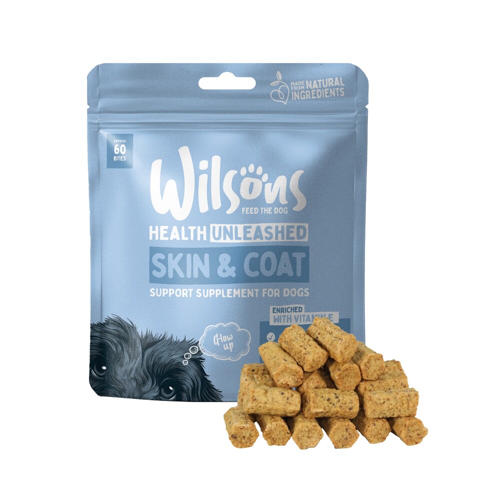 image 1 of Wilsons Skin and Coat Support Supplement For Dog Healthy Coat Nutrition Formula - 180g Bag