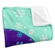image 2 of Frosty The Snowman Headshot Blanket - Multicoloured - One Size