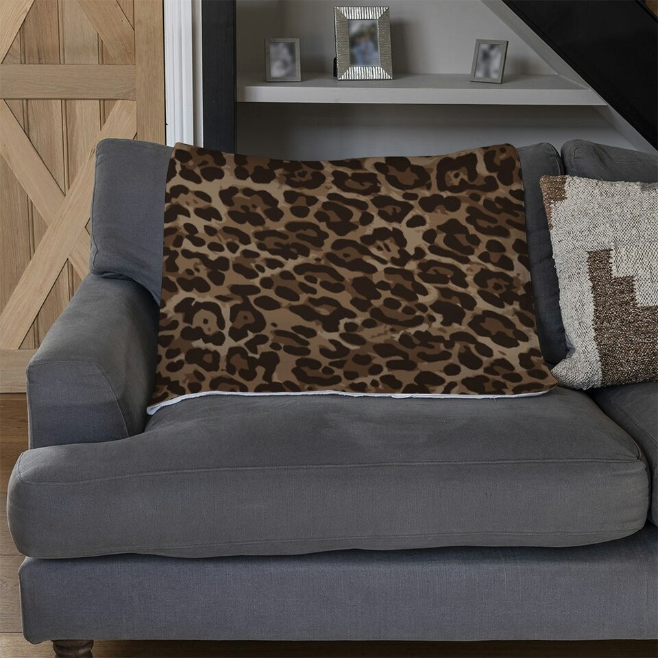 image 1 of Leopard Print (Blanket)