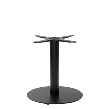 Black Cast Iron Round Table Base - Medium/Large - Height - 730 Mm Black