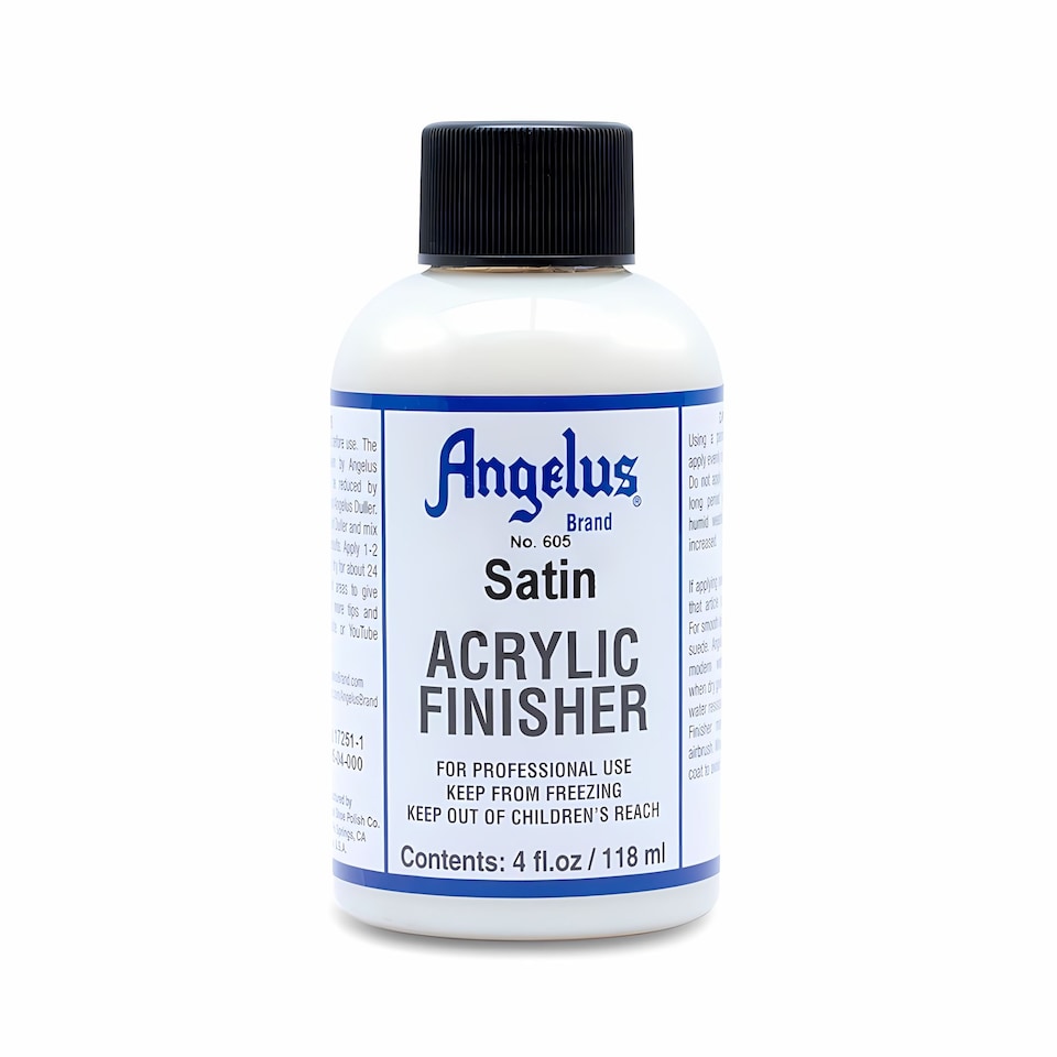 image 1 of Angelus 605 Satin Finisher - Low-Lustre Sealer for Leather Goods