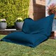 image 3 of icon Bazaar Bag Teal Green Giant Indoor Outdoor Bean Bag Lounger Green