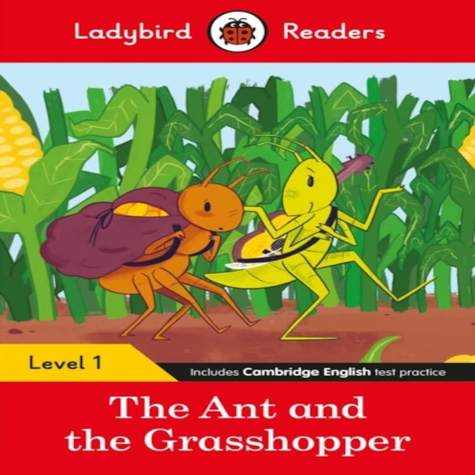 Ladybird Readers Level 1 - The Ant And The Grasshopper (elt Graded Reader)