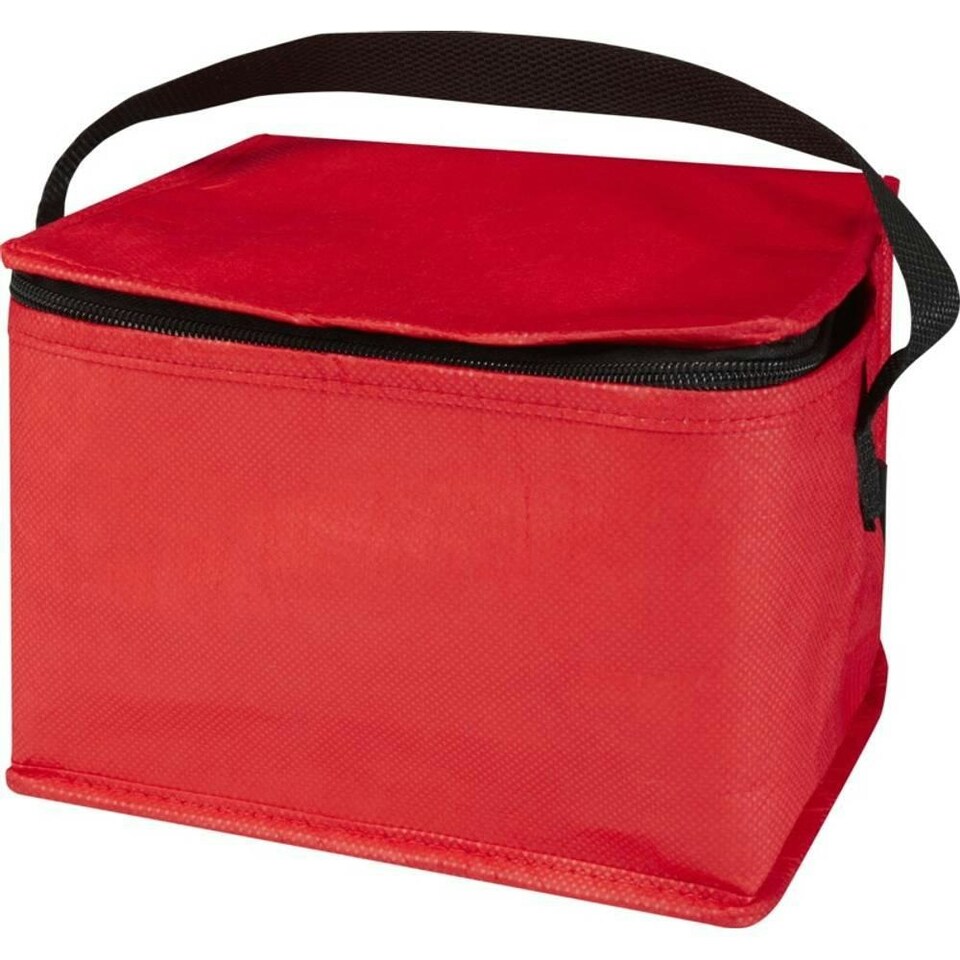 image 1 of Spectrum 4L Non-Woven Cooler Bag - Red - One Size