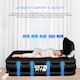 image 6 of Get Fit Air Bed With Built In Electric Pump - Premium Double Airbed - Quick Blow Up Bed With Headboard & Free Inflatable Pillow | Black | Black Mono | 1