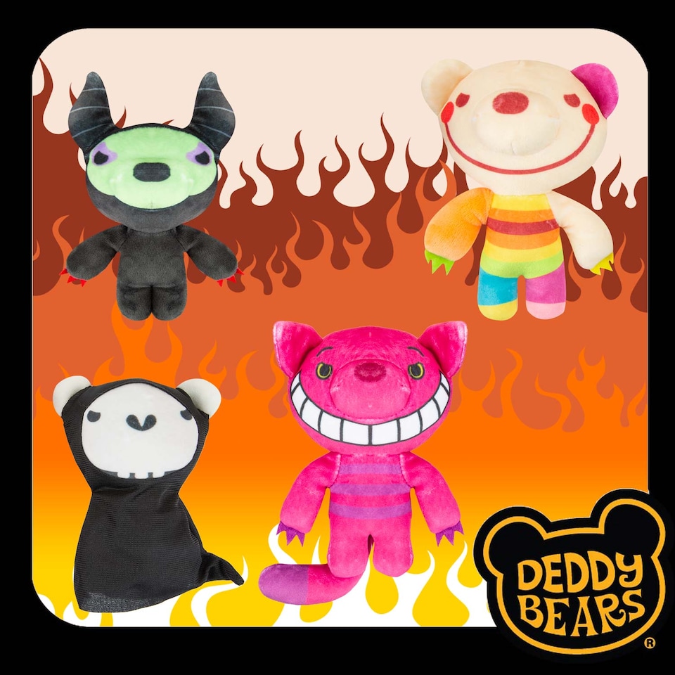 image 1 of vfm-estore Deddy Bears Halloween Mystery Bag Plush 15cm x 8cm